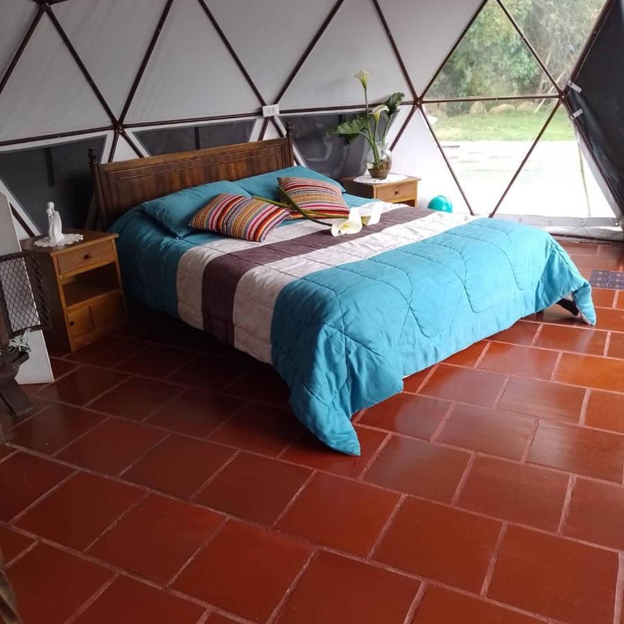 Glamping Bosque del Colibri Villa Guatavita Exterior foto