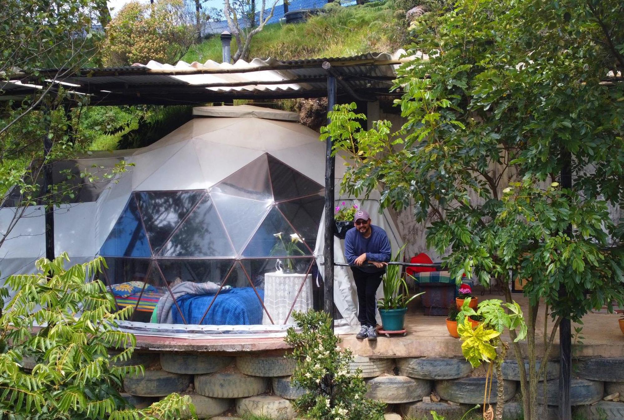 Glamping Bosque del Colibri Villa Guatavita Exterior foto